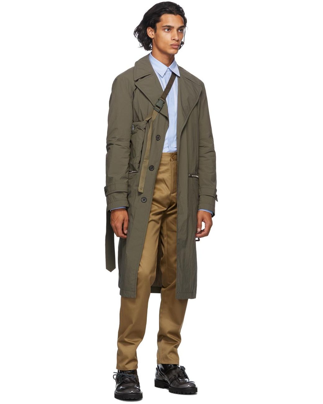 Men's packable trench coat Clearance