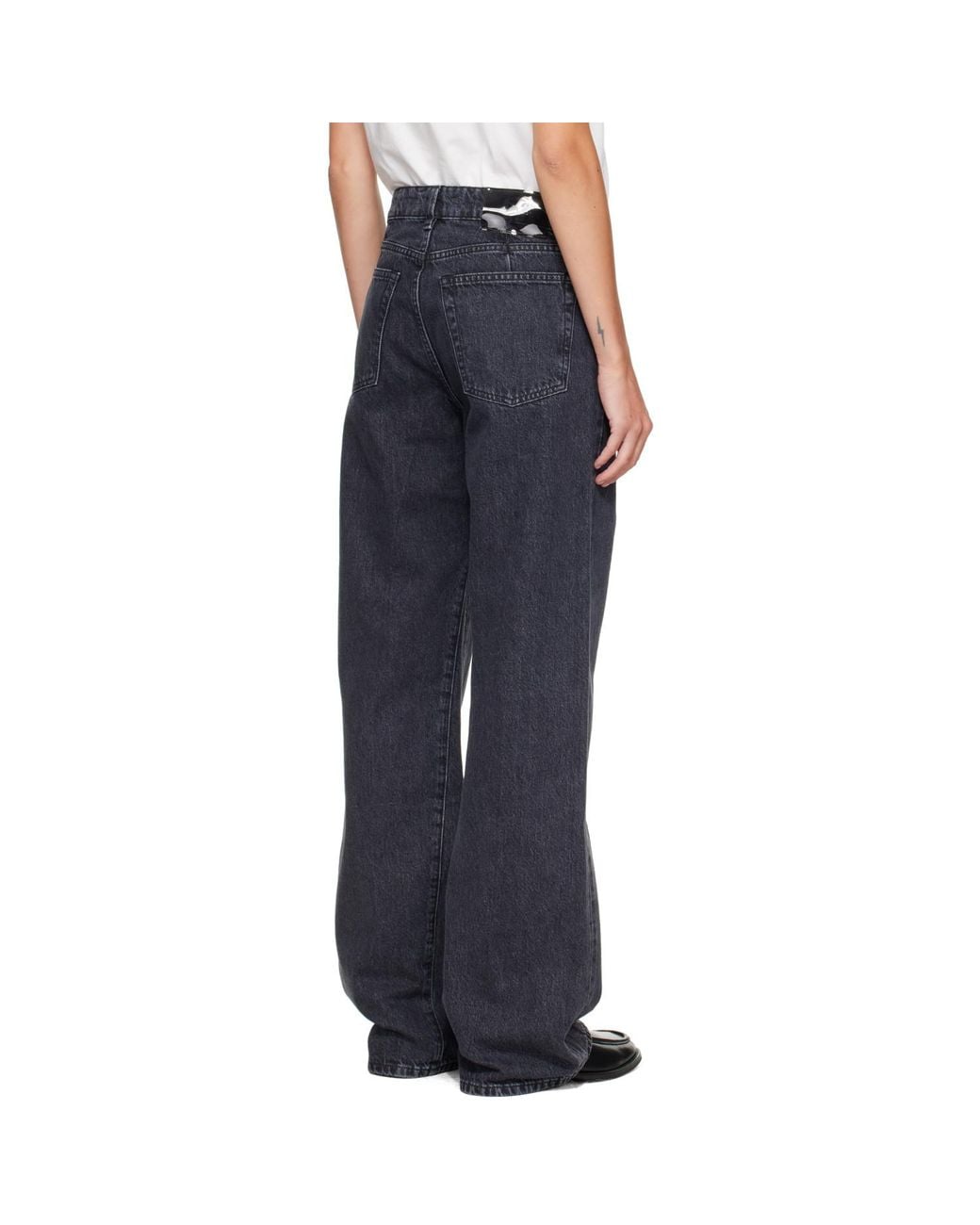 Our Legacy Blue Treble Cut Jeans