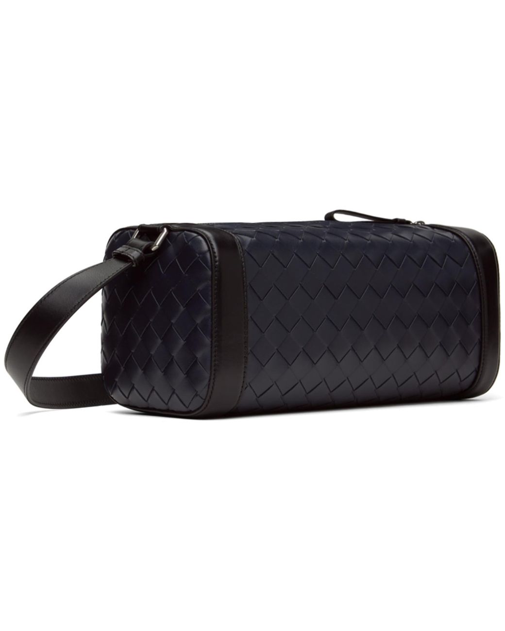 Bottega Veneta Black Brick Intrecciato Bag for men