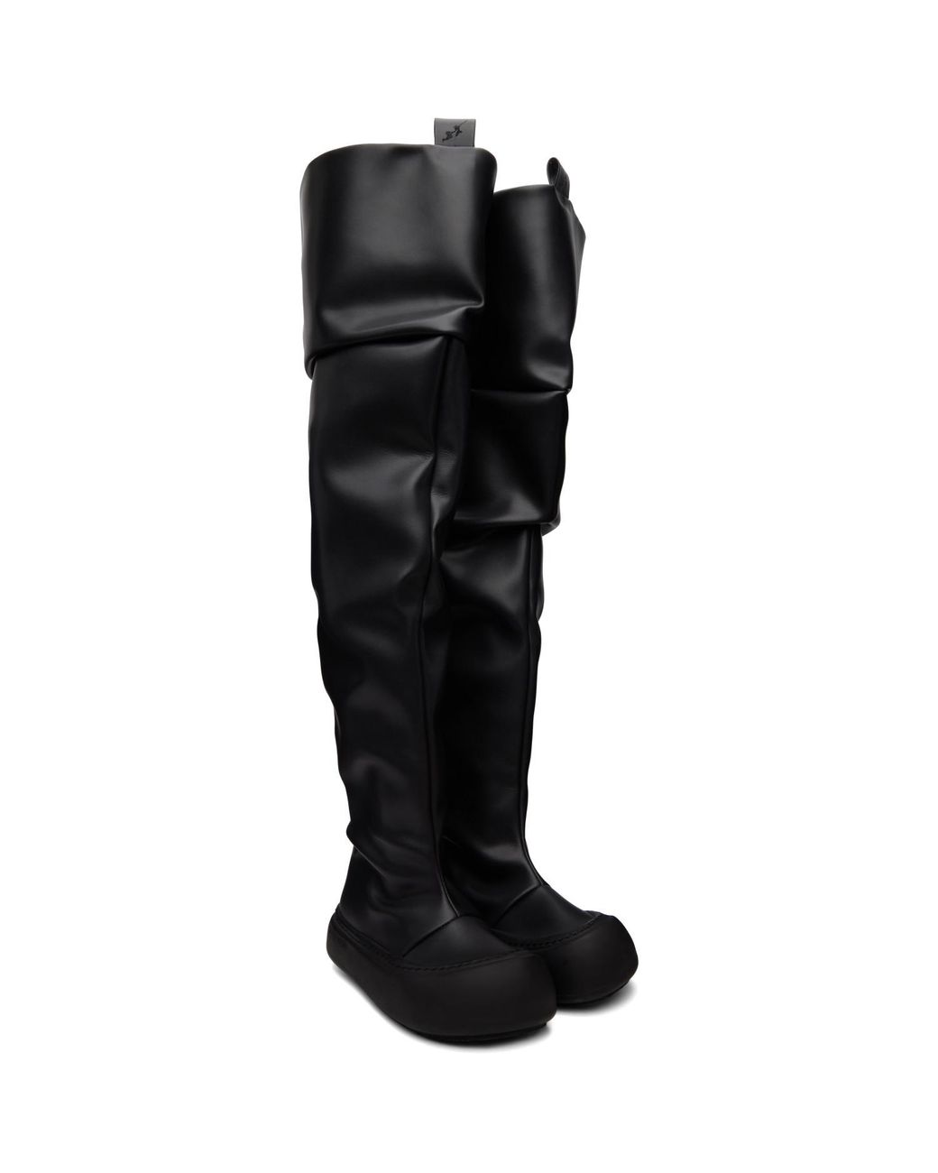 Yume Yume Black High Fisherman Tall Boots