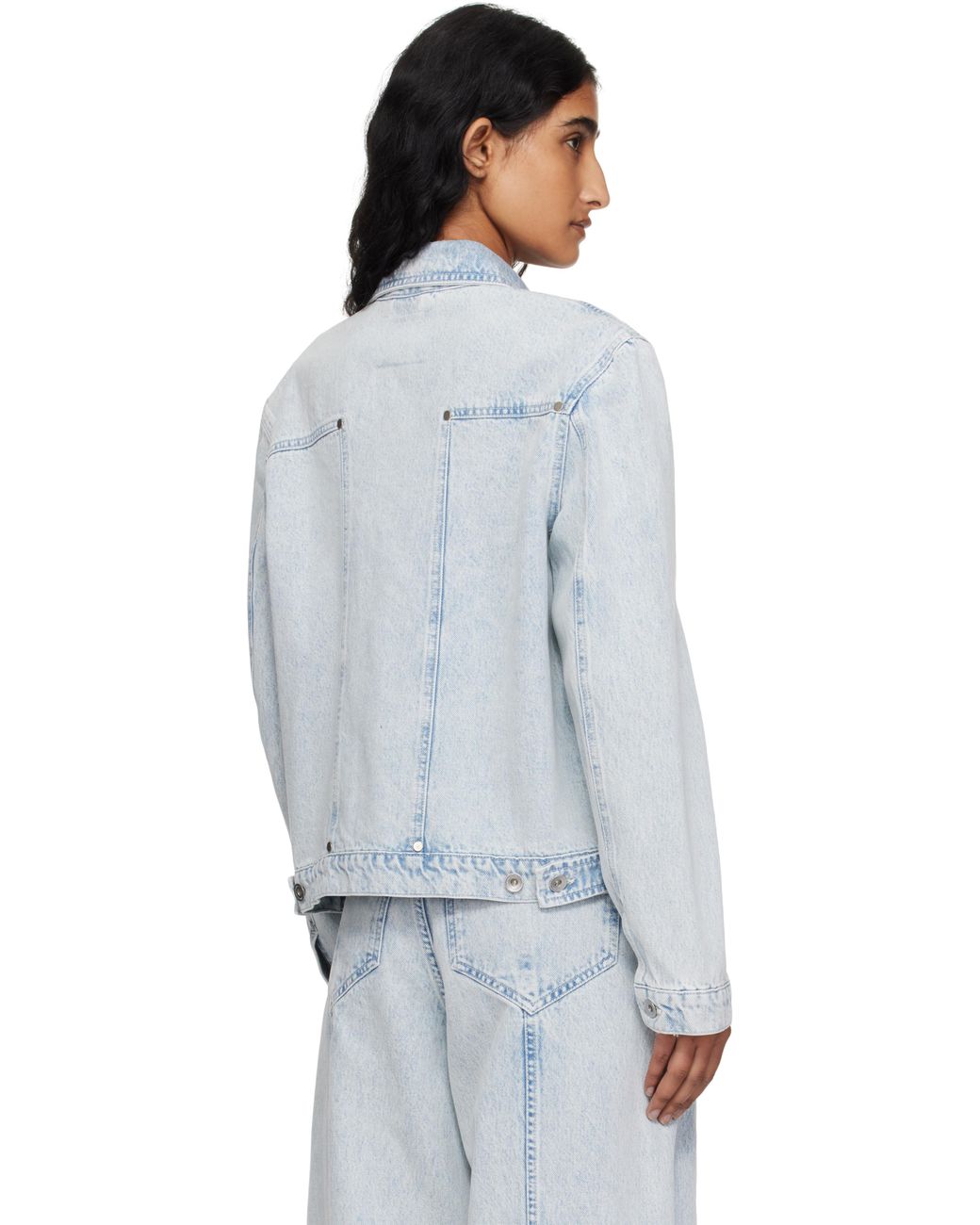 YMC White Loft Denim Jacket