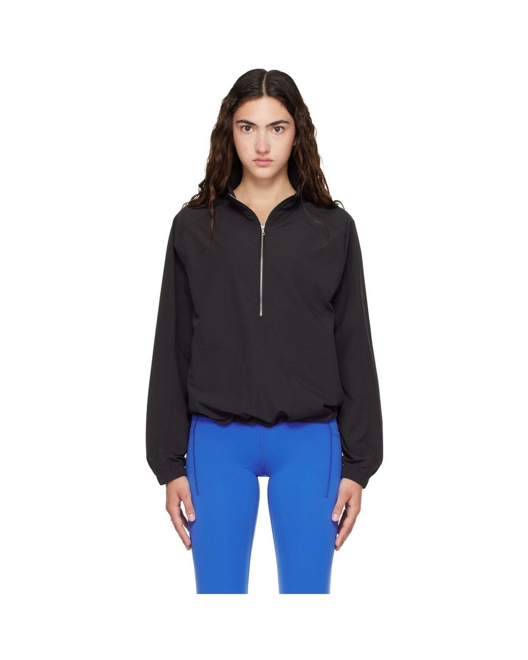 Literary Sport Black Virginia Half Zip Jacket