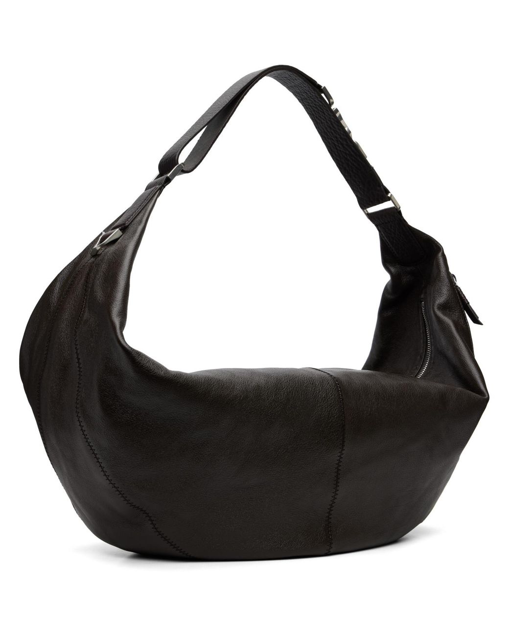 Lemaire Black Large Quiver Clip Bag for men