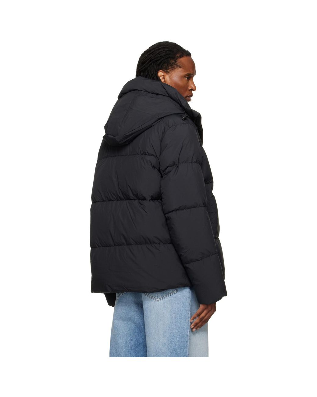 Canada Goose Black Crofton Enduraluxe Puffer Down Jacket for men