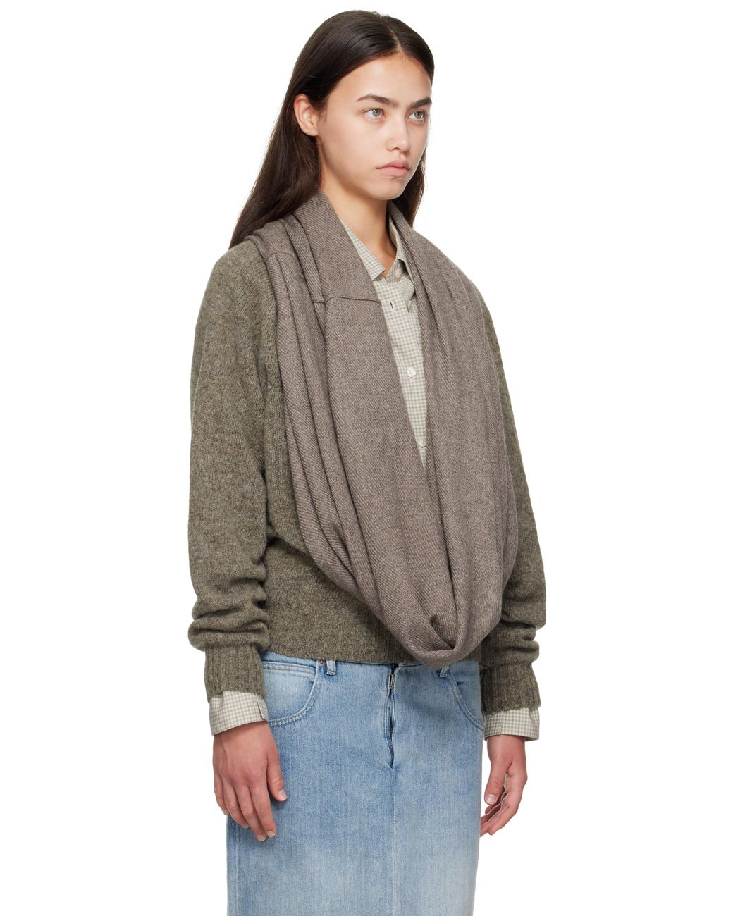 Bless Multicolor Waterfall Har Sweater