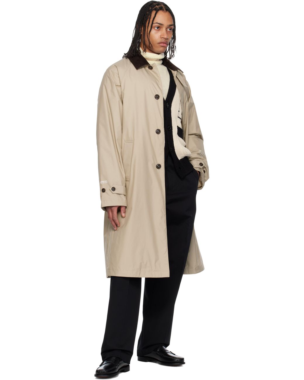 Frgmt Moncler Genius Moncler X Frgmt Hiroshi Fujiwara Nabeh Down Coat in ...