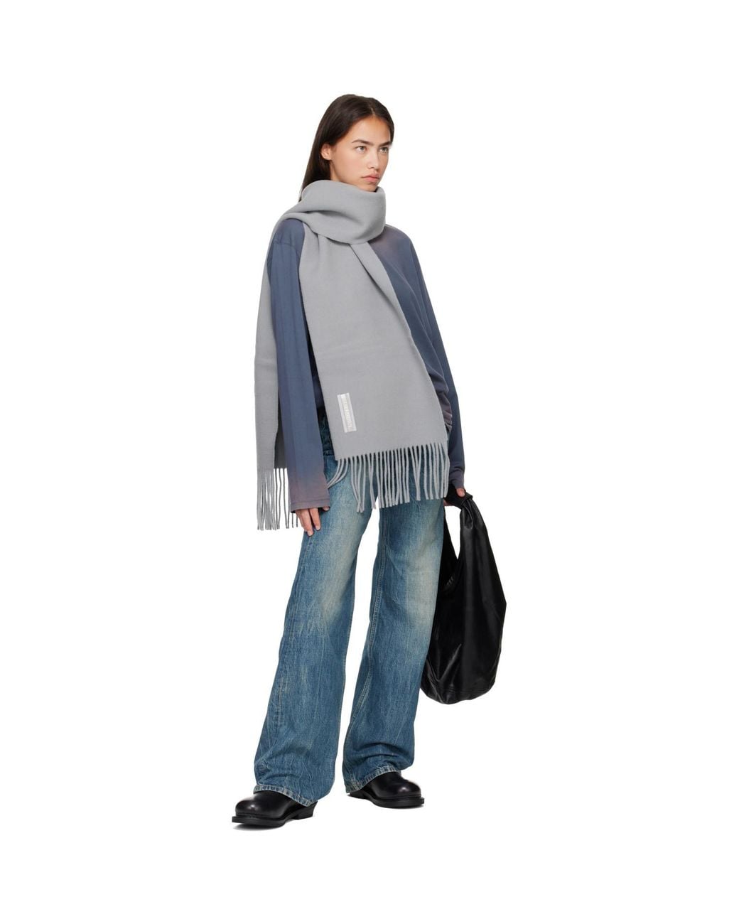 Our Legacy Gray Estate Scarf