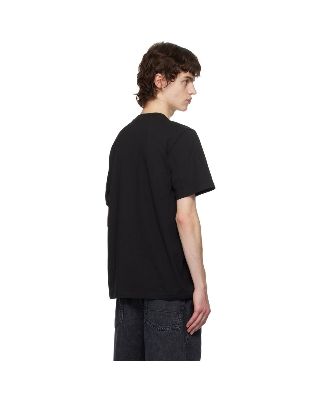 Moncler Black Archivio Creativo T-Shirt for men