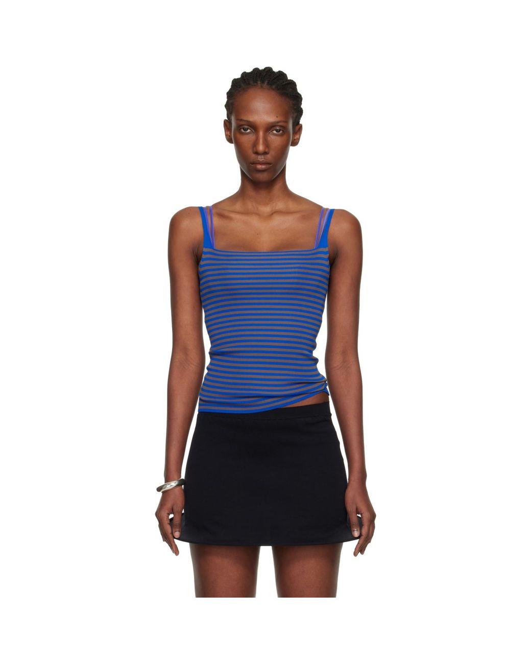 GIMAGUAS Blue Camu Tank Top