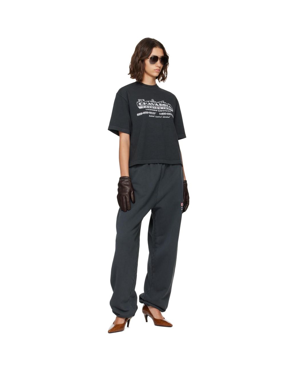 Willy Chavarria Black 'Chavarria Licensed Designs' Brava T-Shirt