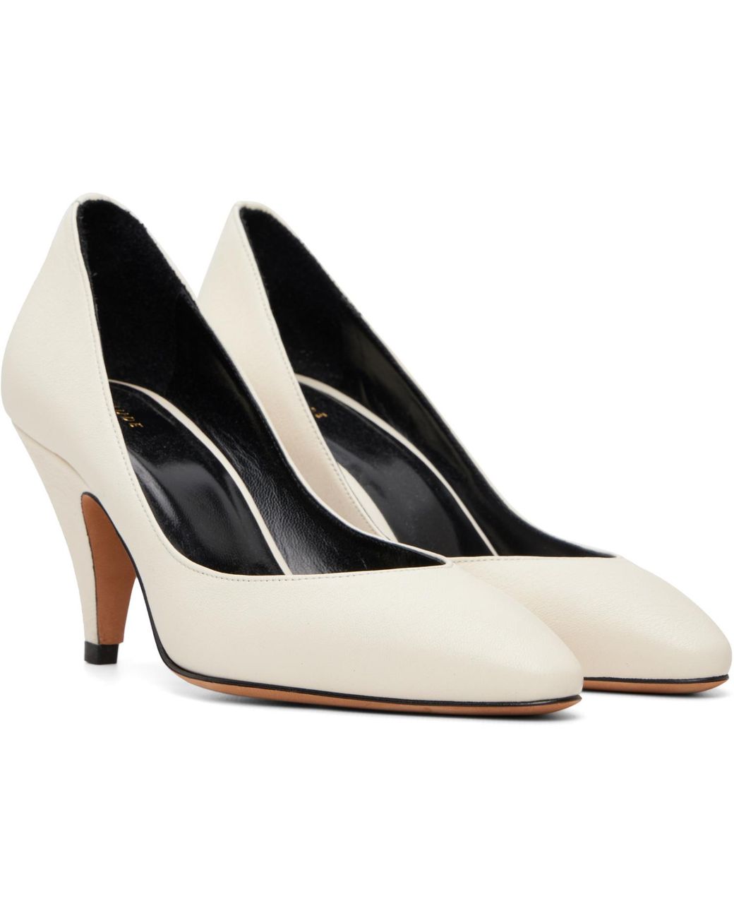 Jude White Haze Pump Heels