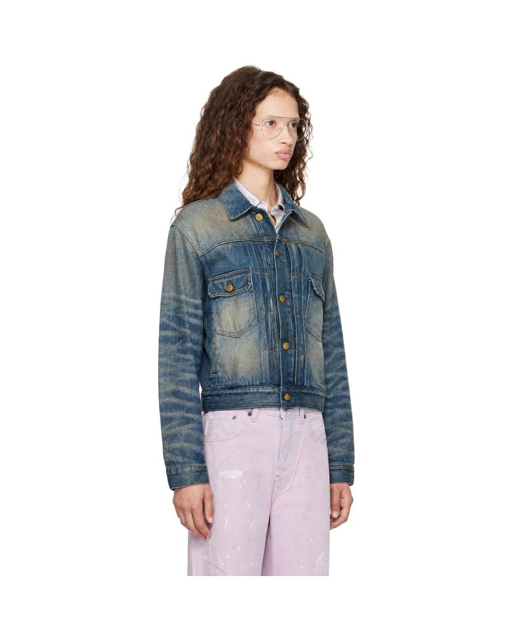 Acne Blue Ryker U Denim Jacket