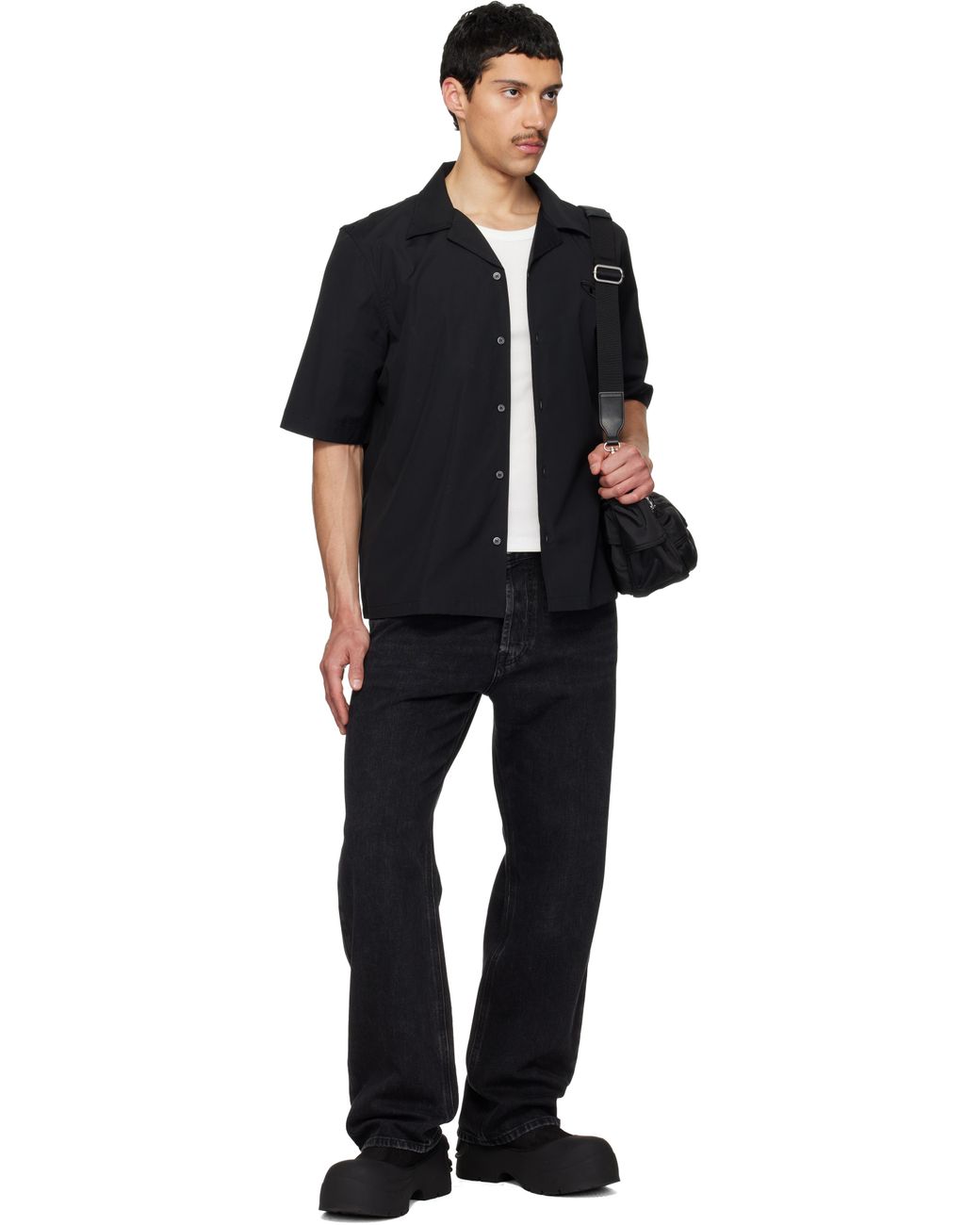 DIESEL Black D-Donald Beatle Chelsea Boots for men