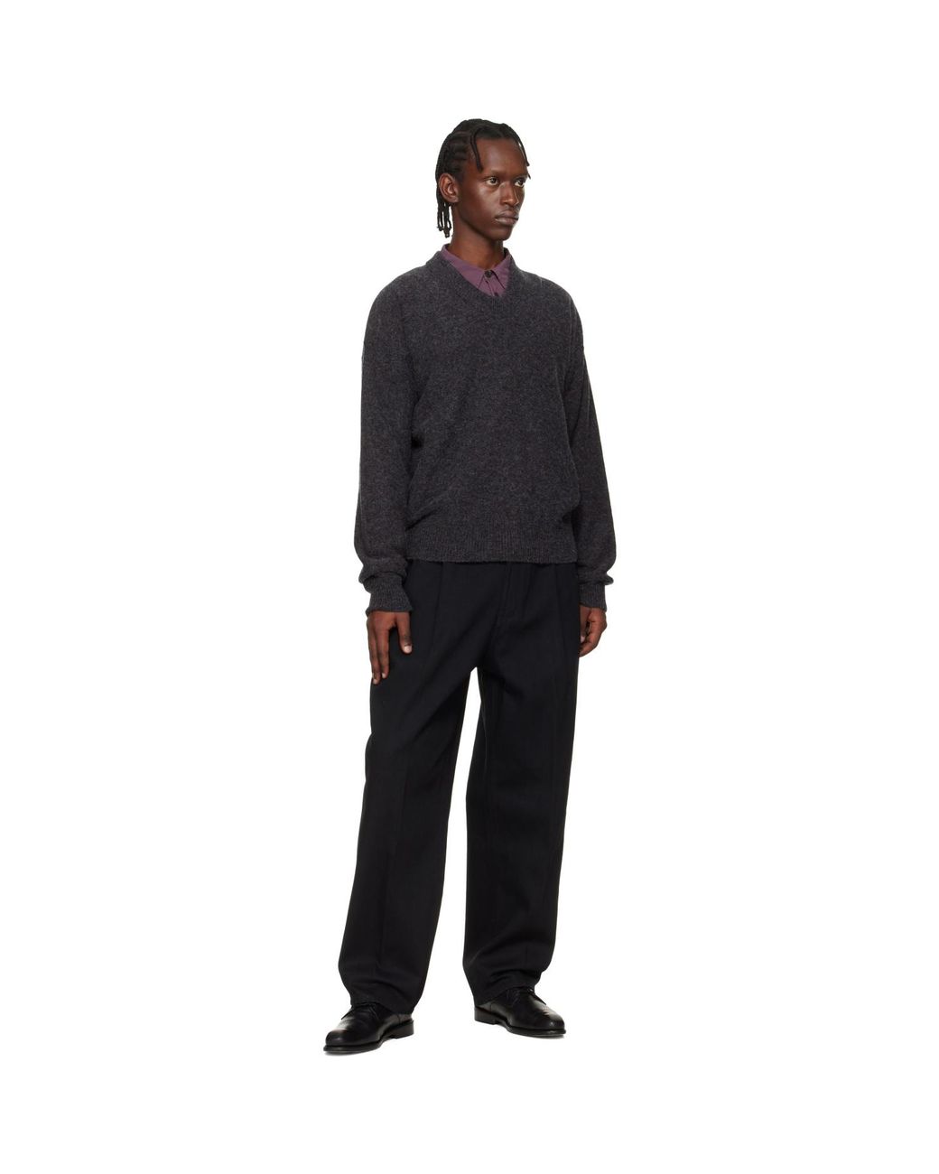 HUGO Black Relaxed-Fit Jeans for men