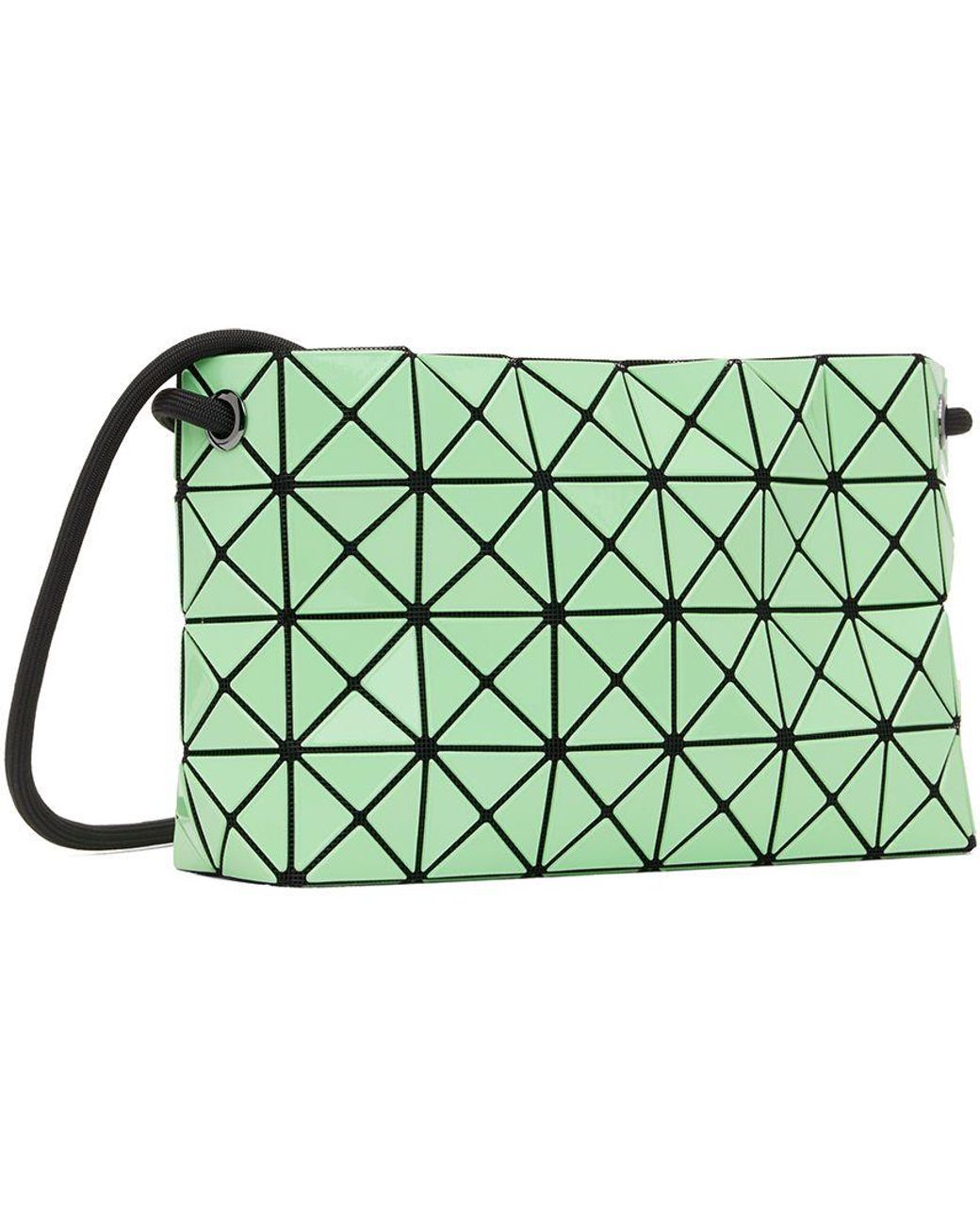 Bao Bao Issey Miyake Green Loop Shoulder Bag