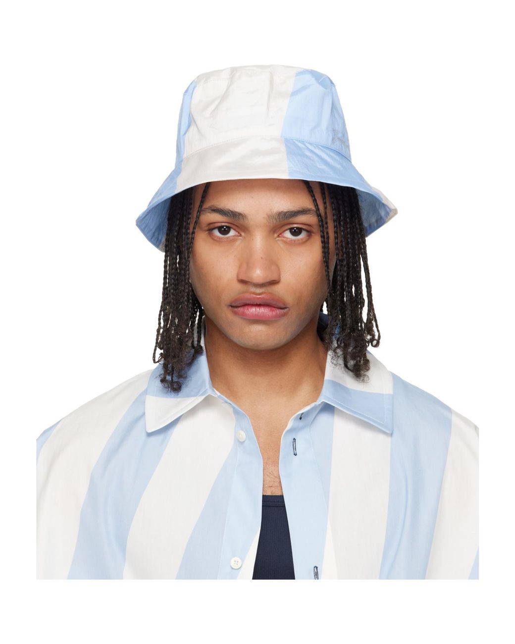 Jacquemus Blue Off- 'The Baluchon' Bucket Hat for men
