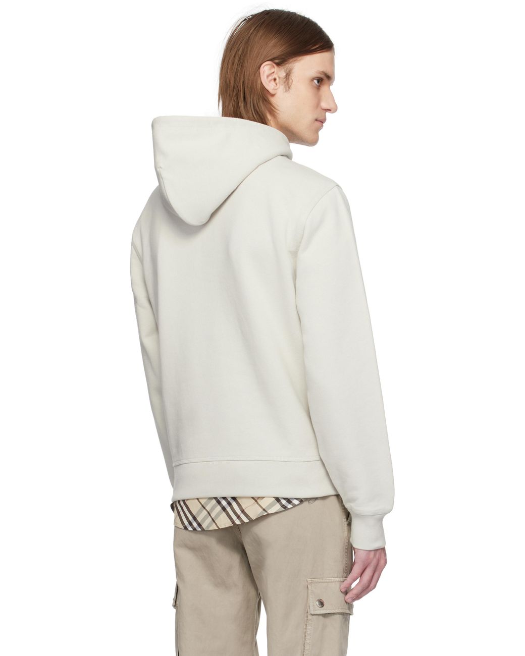 Burberry Knot Logo Cotton Hoodie for Men | Lyst