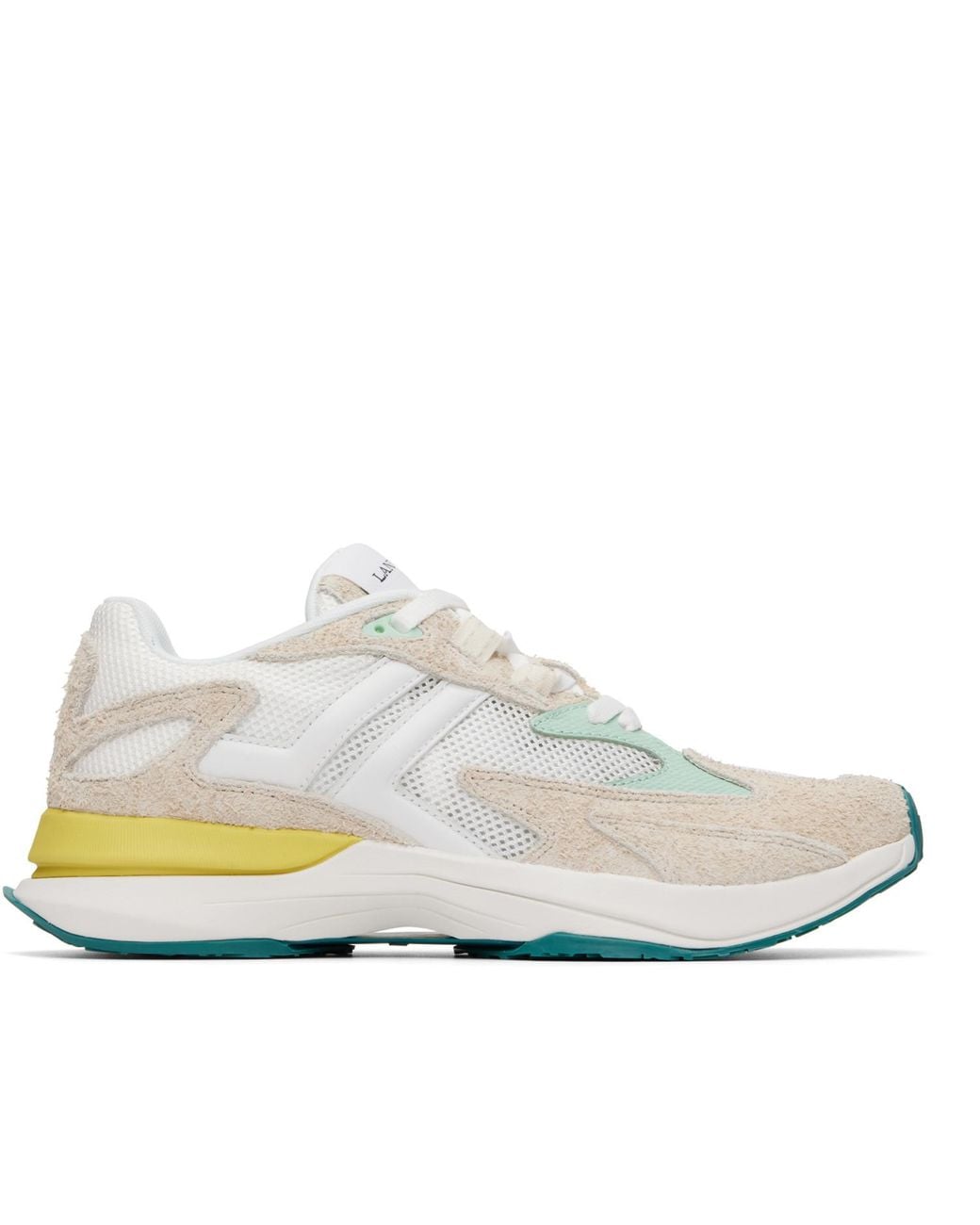 Lanvin White Jla Transparent Sneakers for men