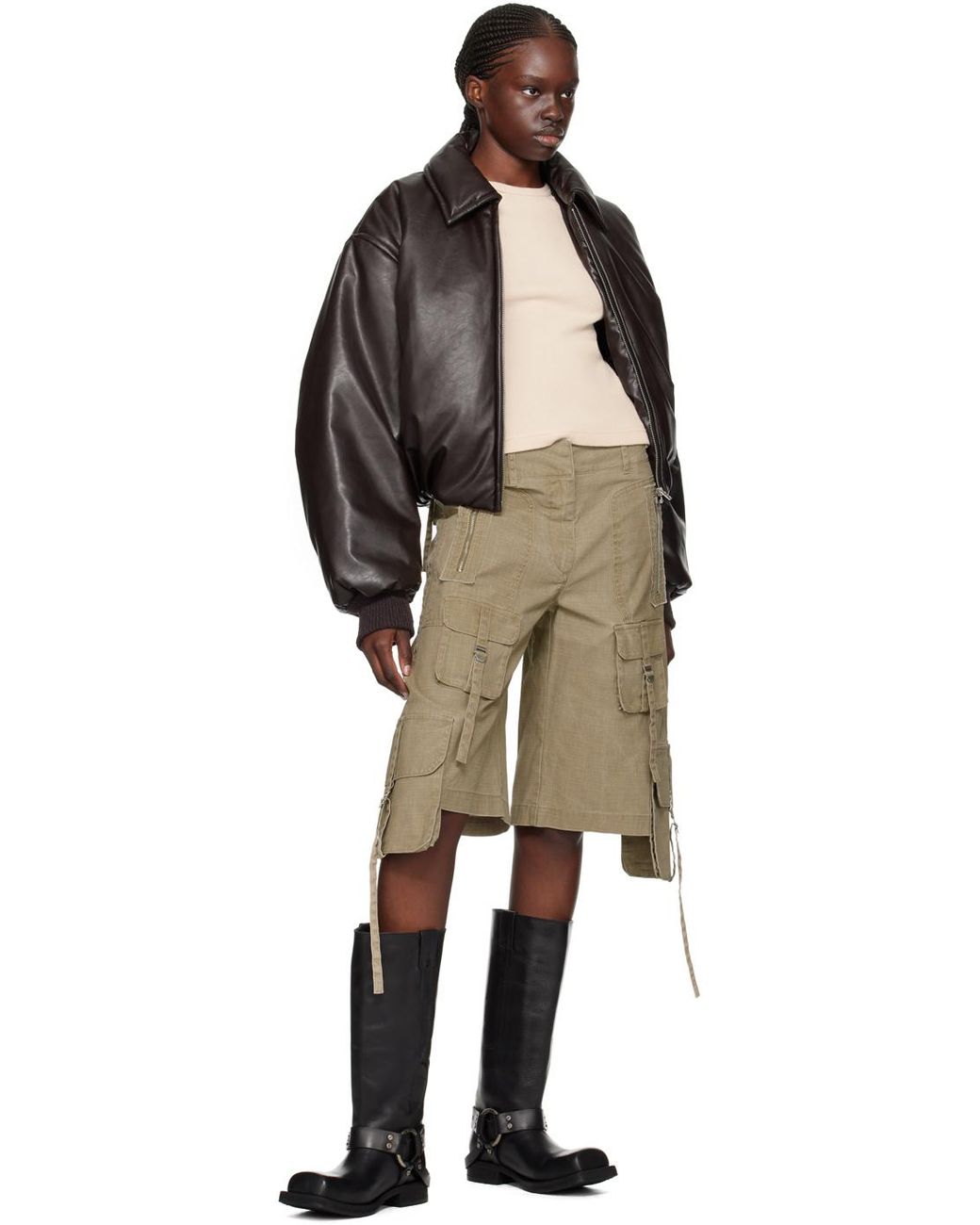 acne studios パッデッドフーデッド ボンバージャケットサイズ50