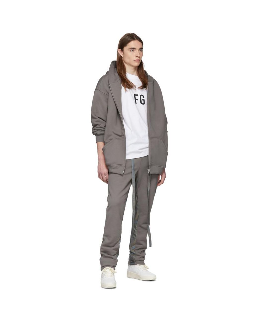 Fear of god everyday full zip hoodie sale