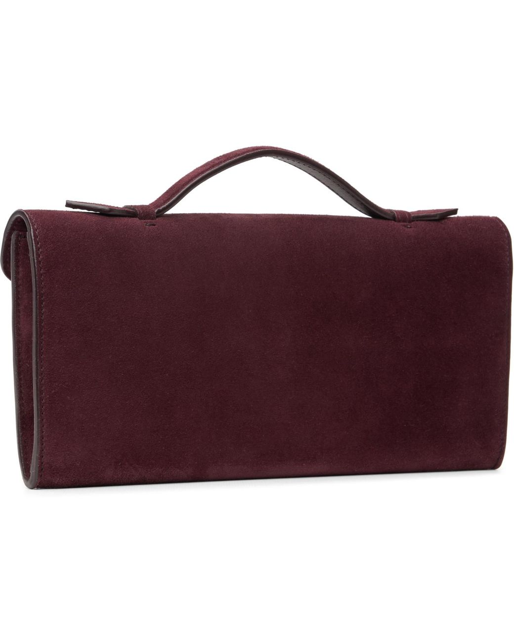 Metier Purple Burgundy Edge Clutch