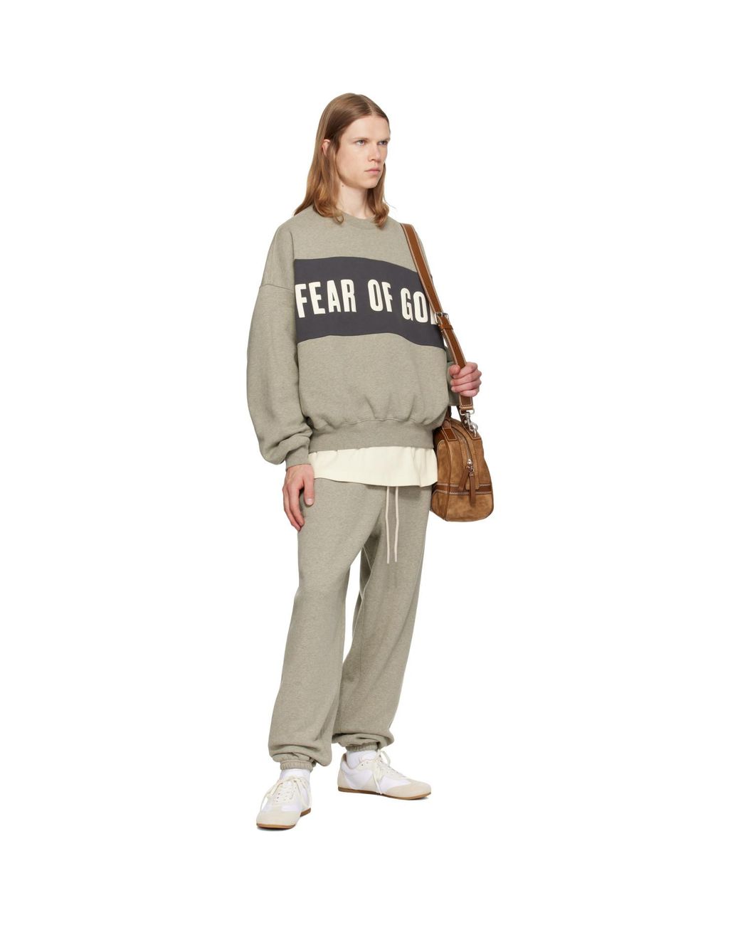 Fear Of God Natural Classic Fleece Sweatpants for men