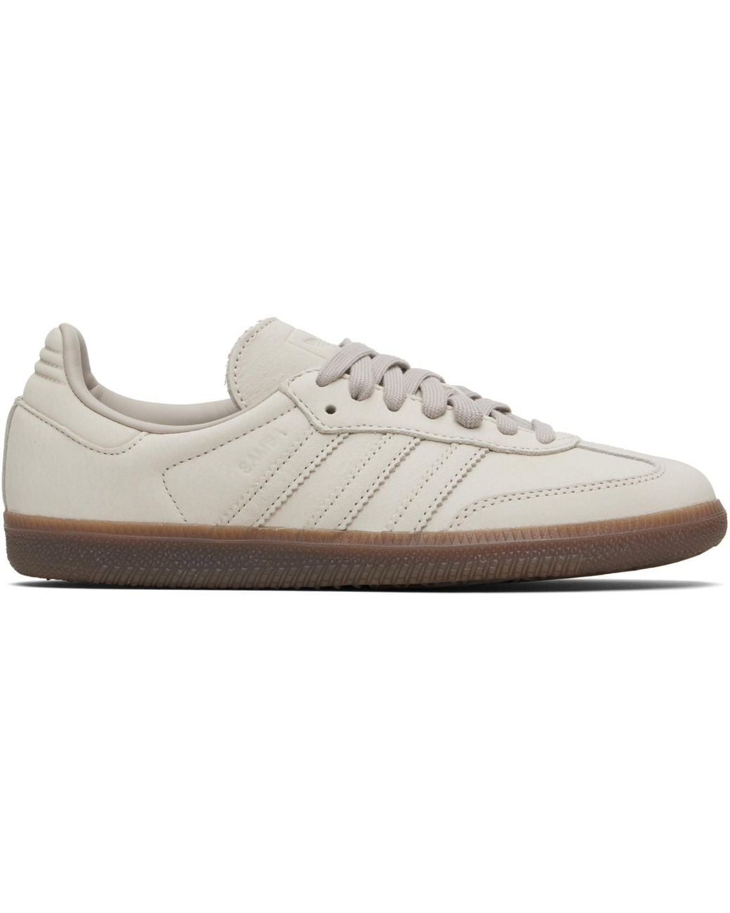 Adidas Originals Black Off- Samba Og Sneakers for men