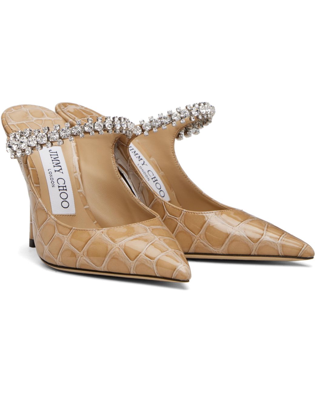 Jimmy Choo Black Bing 100 Heels