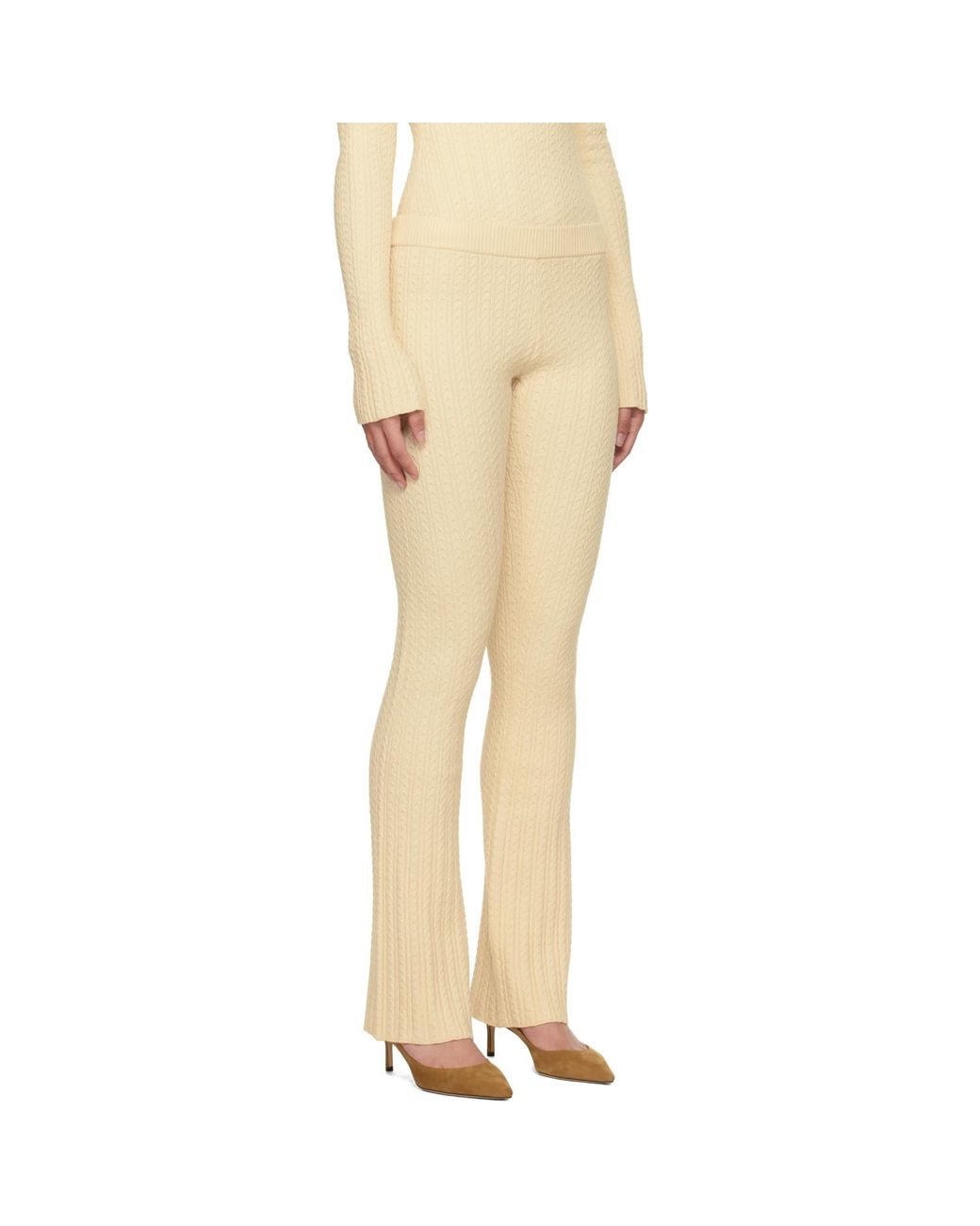 GUIZIO Natural Off- Camille Lounge Pants
