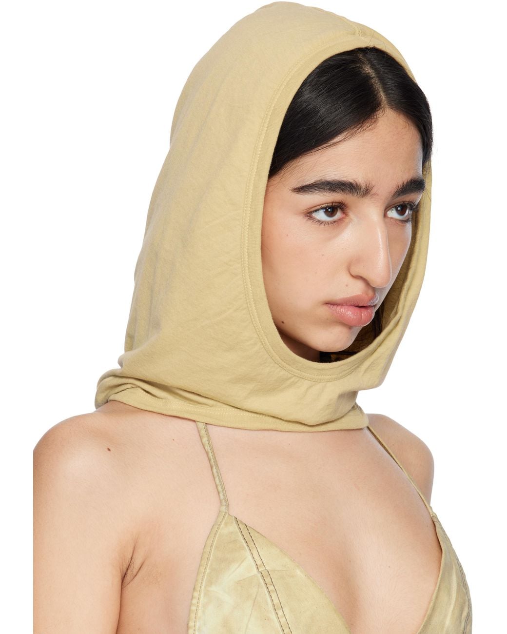 Rick Owens Natural Hollywood Grace Hood
