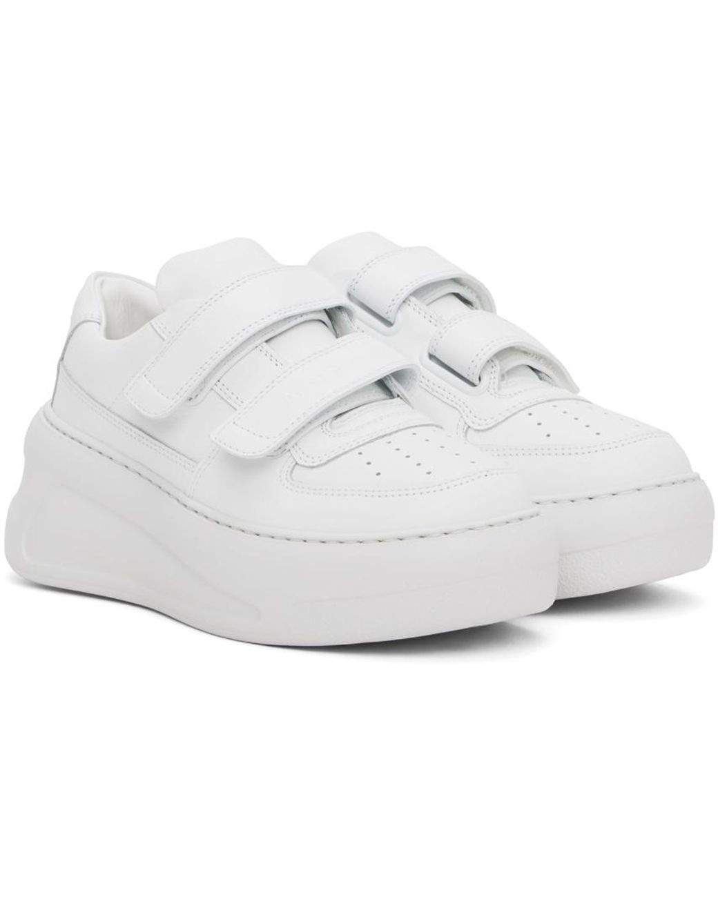 Platform velcro shoes on sale