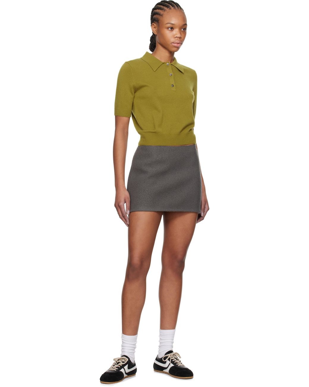 Rier Black Walker Miniskirt