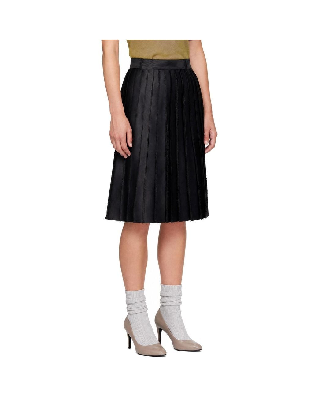 Nicklas Skovgaard Black Sandiana Midi Skirt
