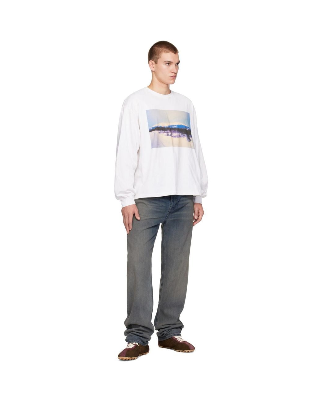 ALEXANDER DIGENOVA White 'Small' T-Shirt for men