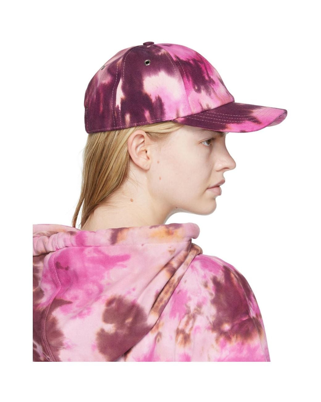 AMI Pink Ami Patch Cap