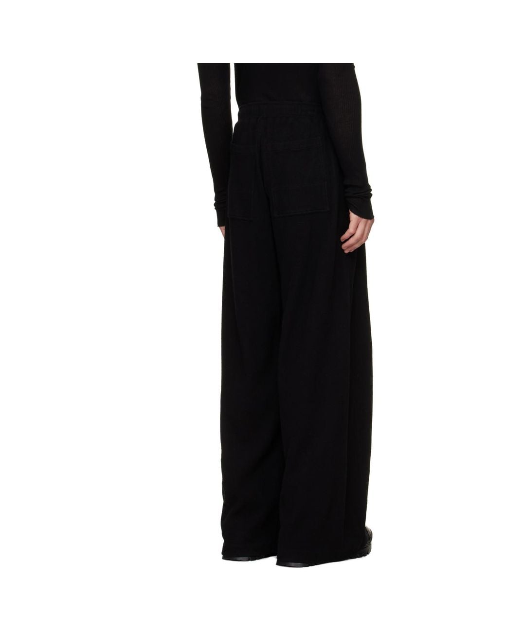 Julius Black Dk Wide Sweatpants for men