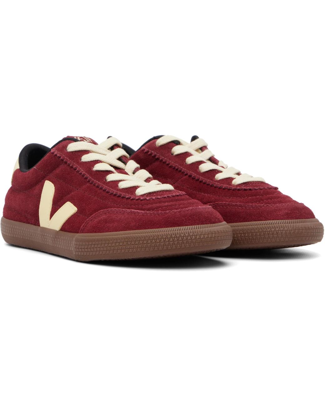 Veja Red Panenka Suede Sneakers