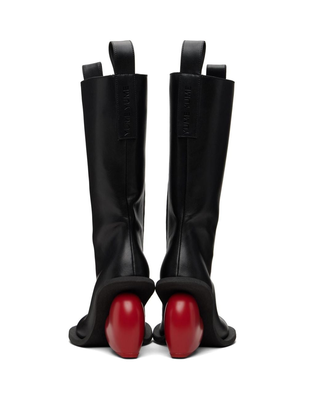 Yume Yume Black Love Tall Boots