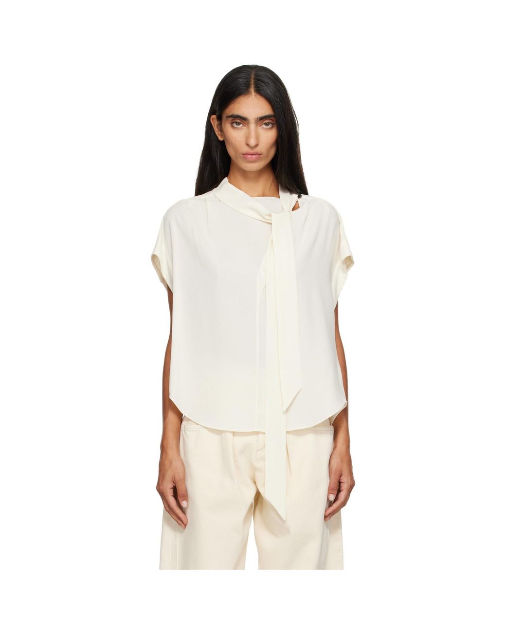 Isabel Marant White Off- Selene Blouse