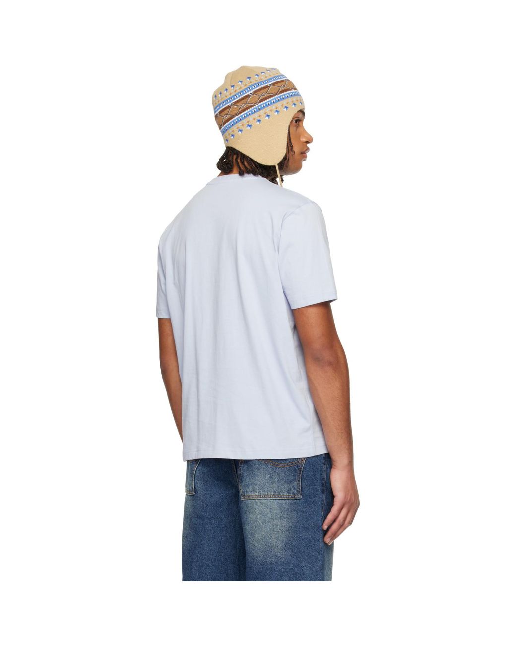 Dime Blue Heavy T-Shirt for men