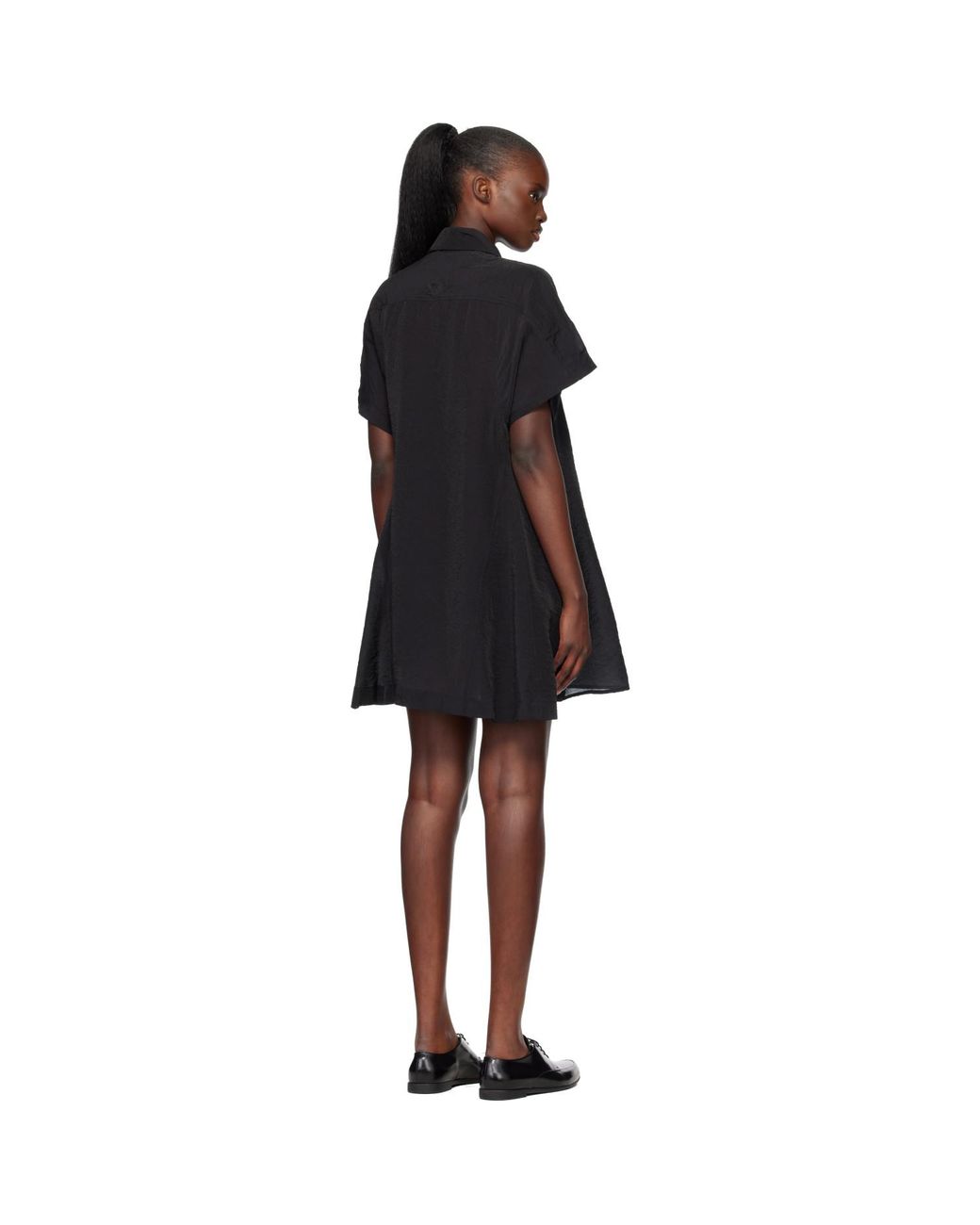Y-3 Black Short Sleeve Utility Overshirt