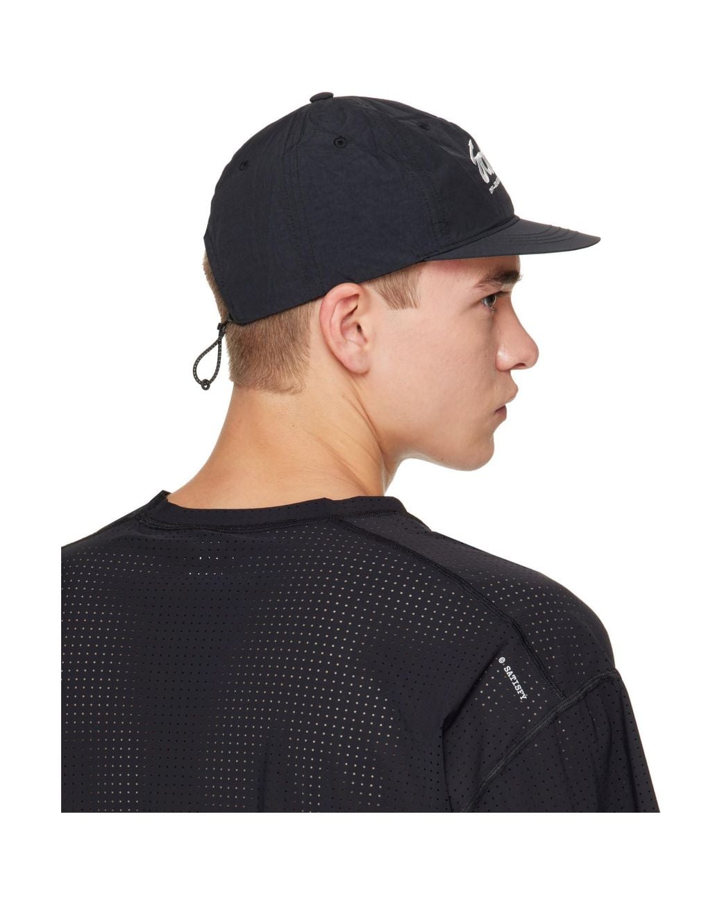 Satisfy Blue Flitesilk 5 Panel Pinch Cap for men