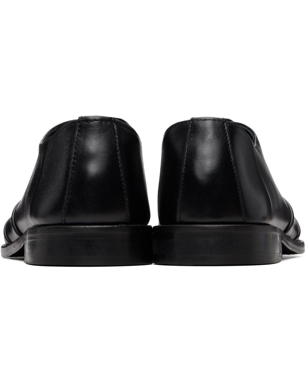 Hereu Black Retall Derbys for men