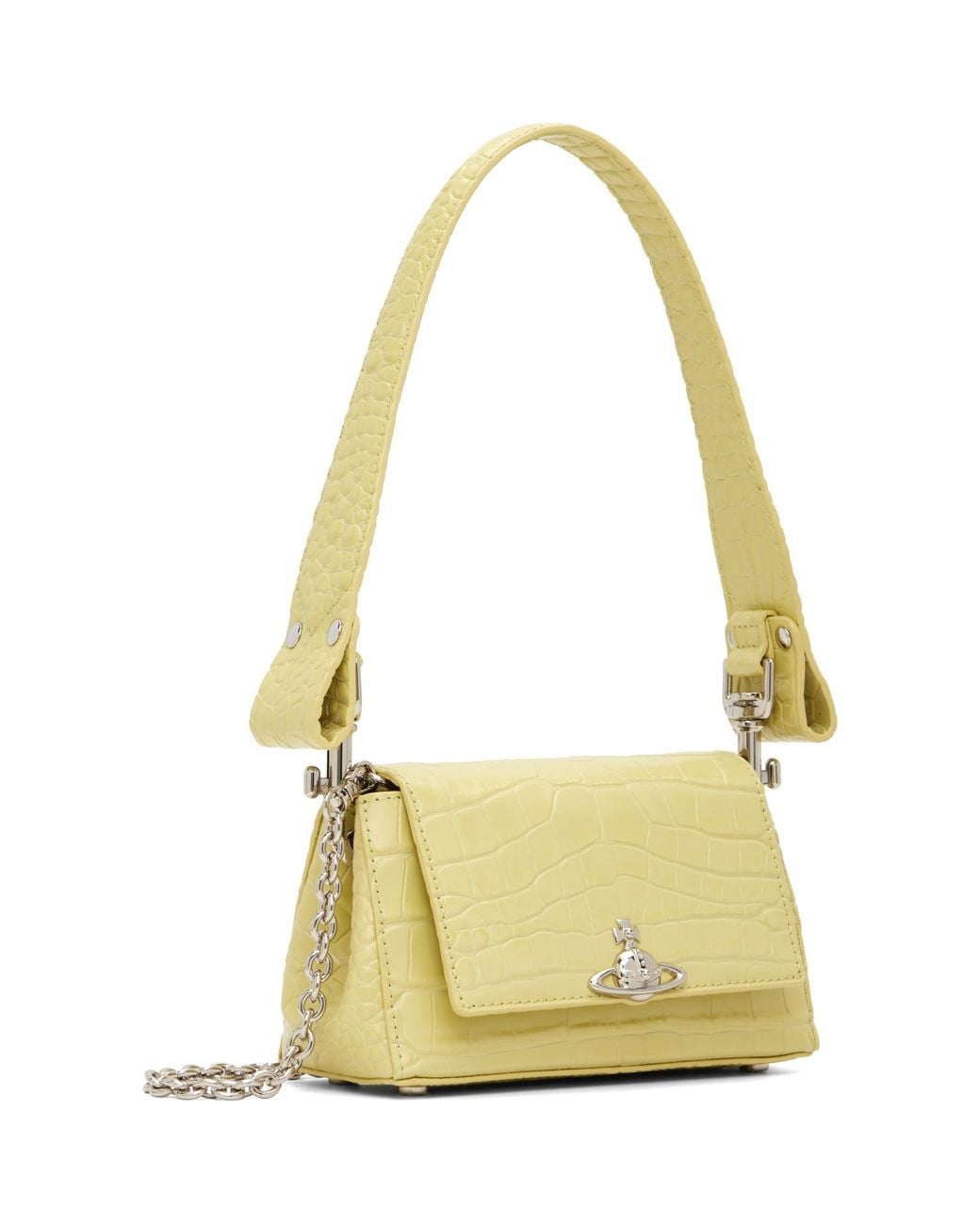Vivienne Westwood Metallic Hazel Small Hand Bag