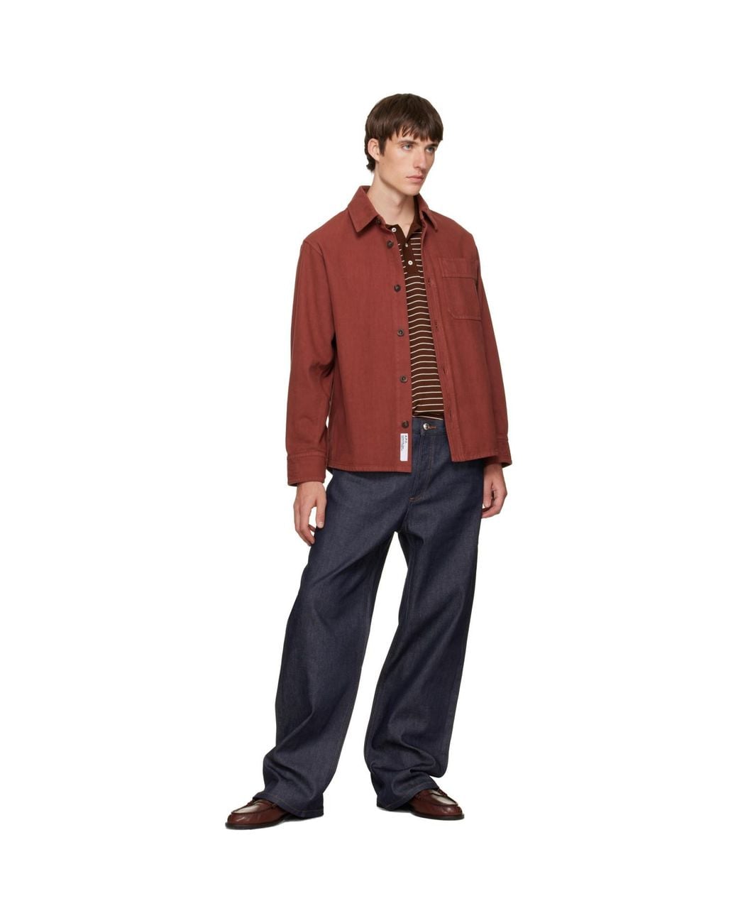Common Projects Brown Leather Loafers for men