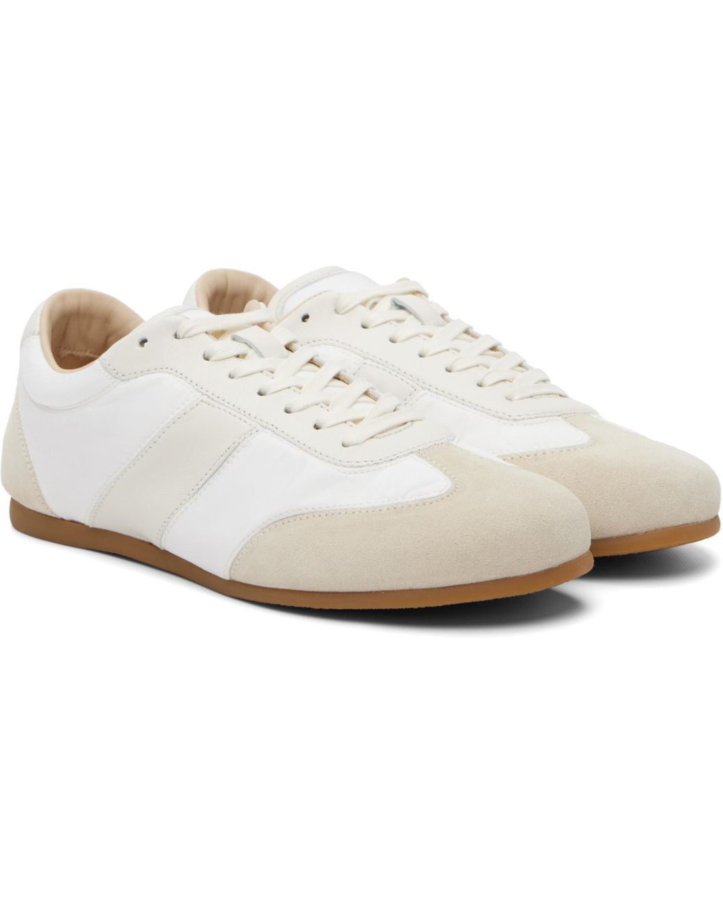 Lemaire Black Soft Runner Sneakers