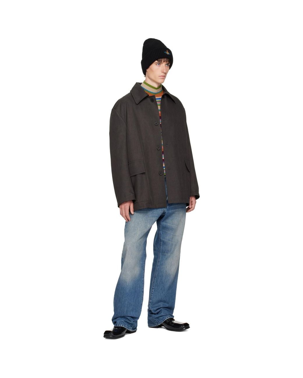 Vivienne Westwood Black Donkey Jacket for men
