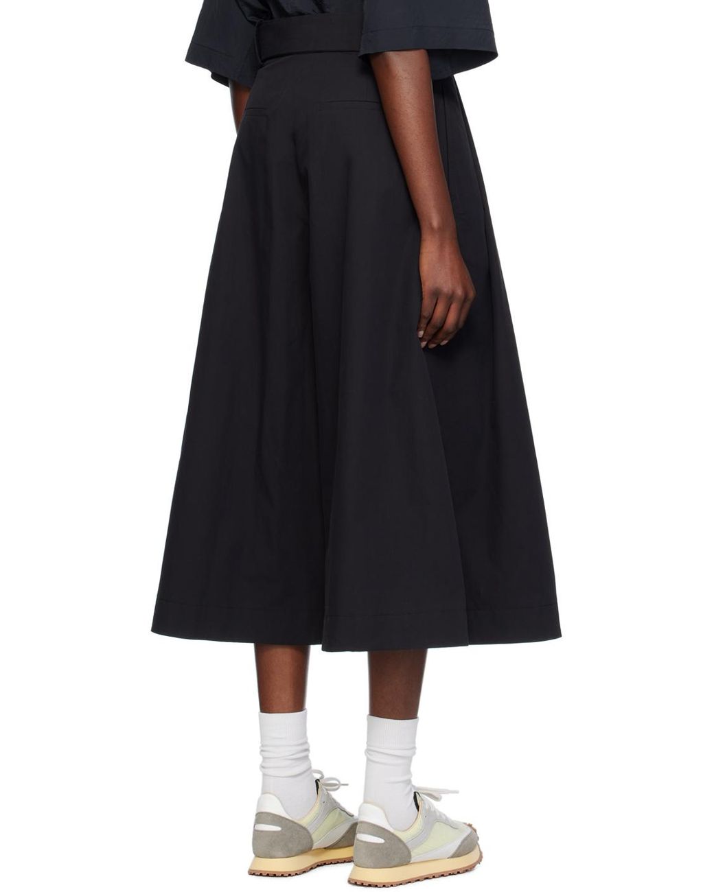 【関税込み】Studio Nicholson ブラック Doring トラウザーズ Studio Nicholson ブラック ベルト トラウザーズ ブラック | Lyst