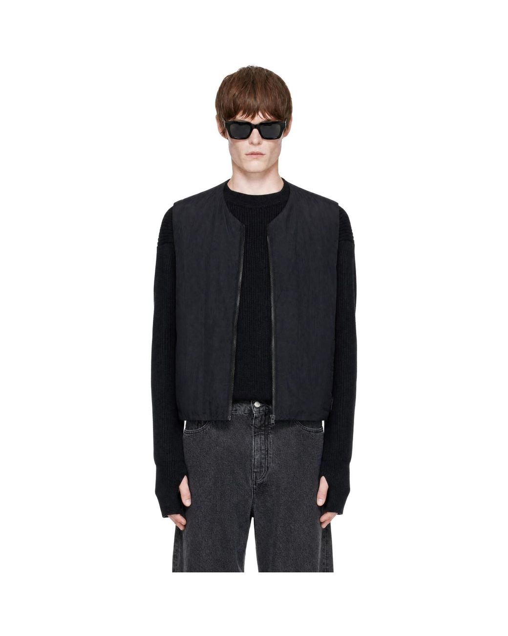Veilance Black Naroda Insulated Vest for men