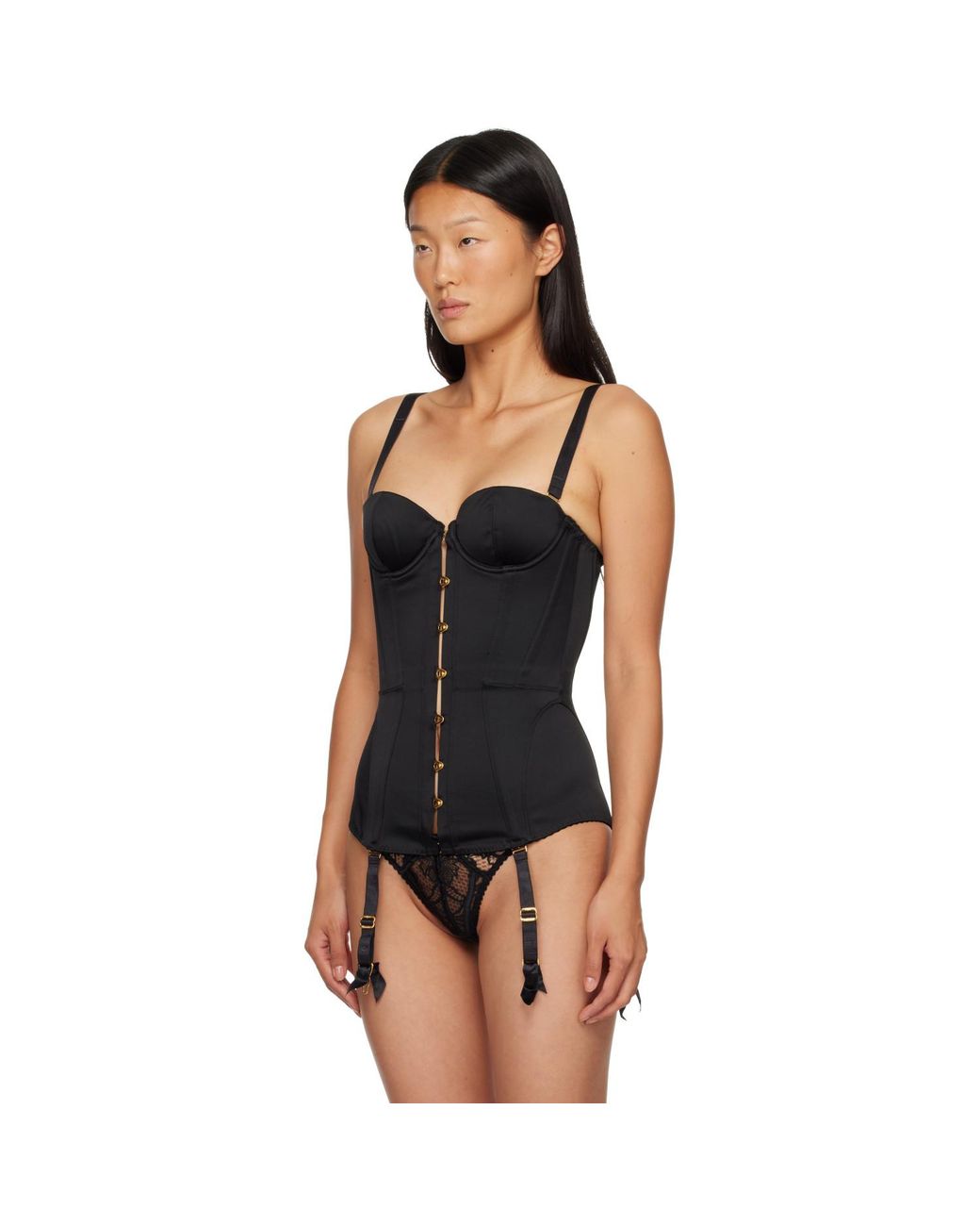 Agent Provocateur Black Mercy Corset